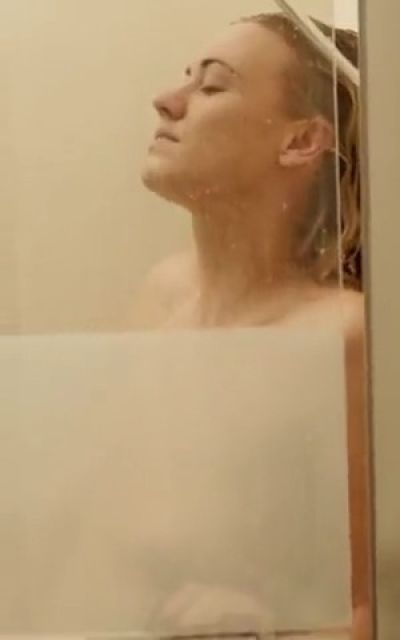 Yvonne Strahovski Caught Masturbating in the Shower